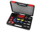 Kit Sertizare Conectori si Terminale NEWBRAND NB-CRIMP-TSET01, Include Clesti si Accesorii, Cablu 0.5-6mm2, Valijoara