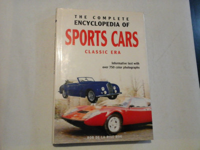 THE COMPLETE ENCYCLOPEDIA OF SPORTS CARS * Classic Era foto