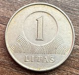 C50 - Moneda foarte veche - Lituania - 1 litai - 1998