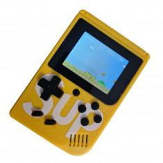 Consola Gameboy SUP , 400 in 1 , conectare AV TV, Ecran 3 inch, Galben