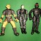 Lot 3 figurine Hasbro soldat dongguan masca gaze orc armura articulate 11 cm