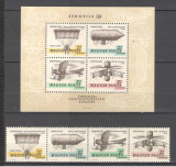 Ungaria.1967 Posta aeriana-Expozitia filatelica AEROFILA SU.275, Nestampilat