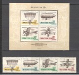 Ungaria.1967 Posta aeriana-Expozitia filatelica AEROFILA SU.275, Nestampilat