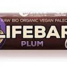 Lifebar baton cu prune in ciocolata raw bio 40g