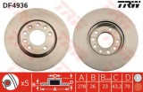 Disc frana OPEL CORSA D (2006 - 2016) TRW DF4936