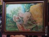 Goblen cusut manual &bdquo;Pastorala&rdquo; (după Fran&ccedil;ois Boucher), 40 x 50 cm., Brother