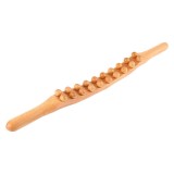 Dispozitiv, din lemn, pentru masaj anticelulitic, din lemn natural