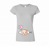 Tricou personalizat gravidă-&quot;baby loading&quot;