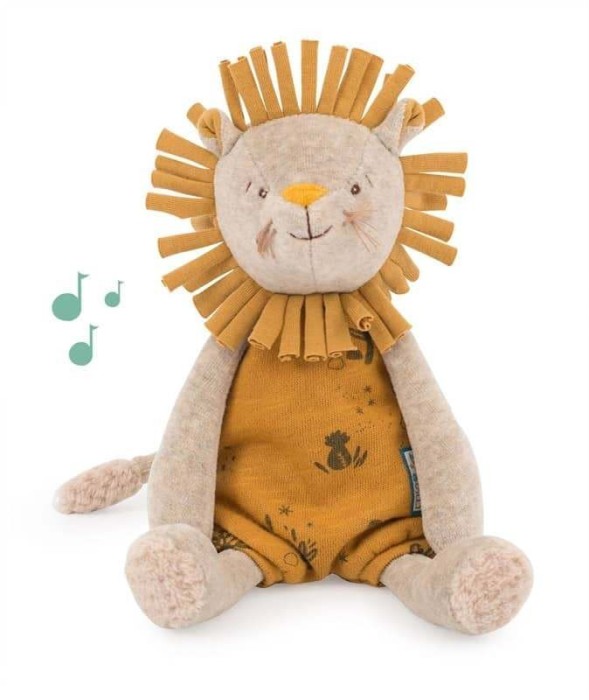 Jucarie muzicala textila pentru bebe Leut Moulin Roty
