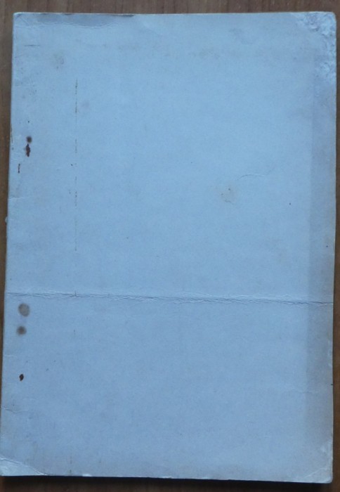 Instructiuni ministeriale asupra intreb. uleiurilor necesare armamentului , 1926