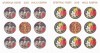 ROMANIA 2016 - SFINTELE PASTI, MINICOLI, MNH - LP 2098a, Sarbatori, Nestampilat
