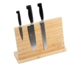 Suport magnetic pentru cutite, Dolce Mare, doua fete din bambus, XXL, 35 x 25x11 cm, Resigilat, Grad A