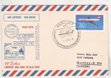 bnk fil Aerofilatelie - Germania RDG - plic ocazional Luftpost 1950-1970