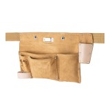 Centura pentru scule, cu 9 buzunare, din piele, Truper 11534