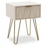 Cumpara ieftin Noptiera Isla Alb 42x35x55 cm