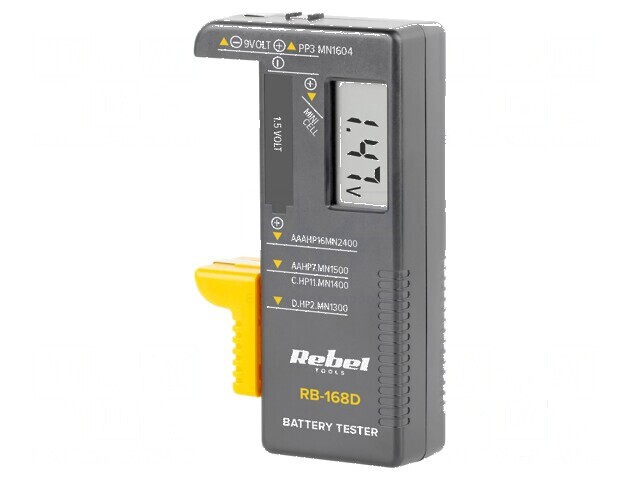 Tester baterii 110x60x25mm