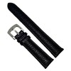 Curea ceas din piele neagra marime XL 18mm 20mm 22mm 24mm WZ1179, Time Veranda
