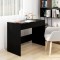 vidaXL Birou, negru, 101x50x76,5 cm, PAL 809558