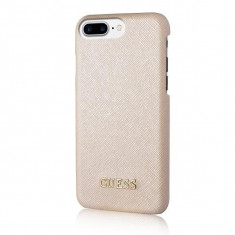 Husa Guess GUHCP7LTBE iPhone 7 8 Plus beige Saffiano foto