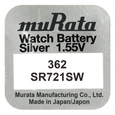 Baterie pentru ceas - Murata SR721SW - 362