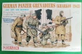 Kit GERMAN PANZER GRENADIERS (KHARKOV 1943) - DRAGON Cod 6059 Scara 1/35 DIORAMA MACHETA FIGURINE ASAMBLARE HOBBY WWII SOLDAȚI GERMANI AMERICANI RUȘI, 1:32