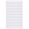VidaXL Prosoape pentru saună 10 buc alb 80x200 cm 360 g/m&sup2; 100% bumbac 136663