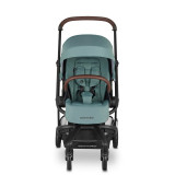 Carucior Charley Forest Green Roti Negre, Easywalker