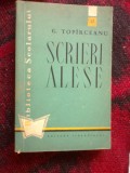 A3b Scrieri alese - G. Topirceanu / Toparcenu