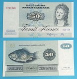 Danemarca 50 Kroner 1994 &#039;Crap&#039; UNC serie: 8745990 p#50