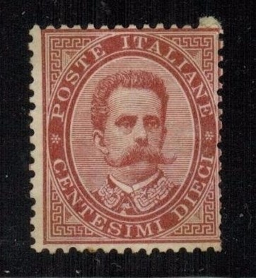 Italy 1879 King Umberto I 10C Mi.38A MNG AM.446 foto