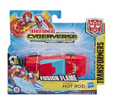 Transformers Cyberverse - Figurina 1-Step Changer Hot Rod