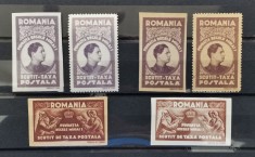 Rom&acirc;nia 1947 Fundatia Regele Mihai Scutit de taxa MNH