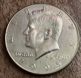 C50 - Moneda foarte veche - America - half dollar - litera D - 1995