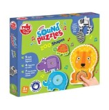 Cumpara ieftin Puzzle cu sunete Reig Musicales - Animale de la zoo, 5 piese