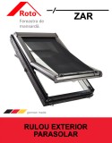 Rulou Exterior Anti-Caldura Fereastra Mansarda Roto ZAR - Protectie Solara si Reducere Caldura