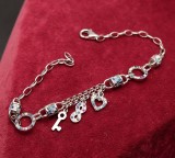 Bratara din argint Cute Chain Hearts ARG 338A