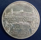 (S) MONEDA DIN ARGINT AUSTRIA - 10 EURO 2006 - ABATIA GOTTWEIG, IMPARATUL CAROL AL VI-LEA
