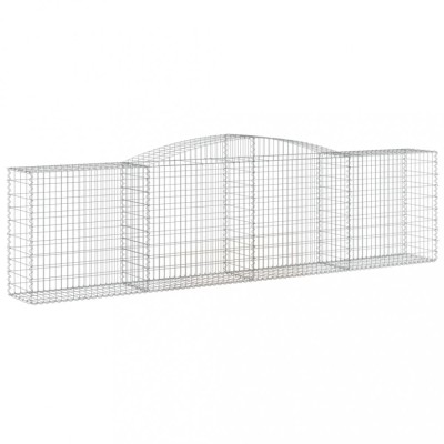 Cos gabion arcuit 400x50x100/120 cm fier galvanizat foto