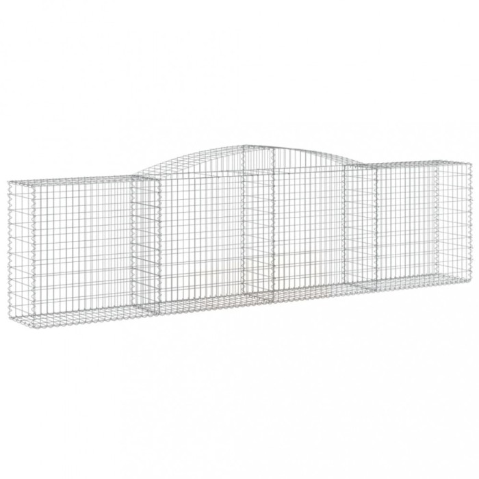 Cos gabion arcuit 400x50x100/120 cm fier galvanizat
