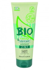 Lubrifianti bio vegan - Hot Bio Masaj si Lubrifiant Intim 200 ml