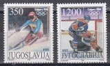 Iugoslavia 1988 - Jocurile Olimpice de iarnă - Calgary, MNH, Nestampilat