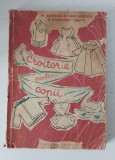 Croitorie pentru copii - M. Andrușcă-Avramescu (Cărți Tehnice / Croitorie și Tipare / Ghiduri Practice / Colecție Vintage 1960)