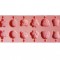 Forma silicon 12 cavitati, Diverse modele, Acadele din ciocolata sau Acadele din zahar, Roz, 26 cm, 312COF