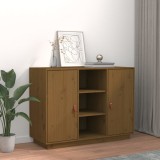 vidaXL Servantă, maro miere, 100x40x75 cm, lemn masiv de pin