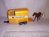 Bnk jc Corgi 47B Rice Leicestershire Beaufort Double Horse Box `Corgi Pony Club`, 1:32