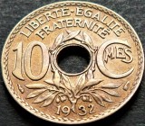 Cumpara ieftin Moneda istorica 10 CENTIMES - FRANTA, anul 1932 * cod 4220 = excelenta