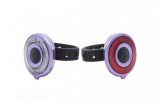 Set lumini far+stop, 2 LED-uri rosii, 2 LED-uri uri albe,, Pegas