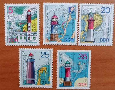 GERMANIA -DDR-&amp;#039;&amp;#039;FARURI- MARINE&amp;#039;&amp;#039;-1 SERIE- MNH LUX -NESTAMPIL.-VEZI SCAN foto
