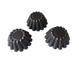 Cumpara ieftin Forma pentru Savarine, Set 3 cavitati, Gri, 10 cm, 326COF