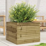 Gossi jardiniera de gradina, 60x60x45,5 cm, lemn de pin impregnat